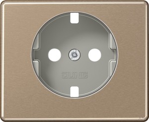 Jung SL520GBPL Zentralplatte für SCHUKO-Steckdose