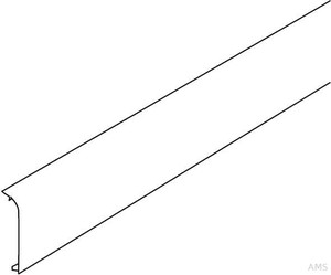 Kleinhuis SD70.6 KANALOBERTEIL 70MM (2 Meter)