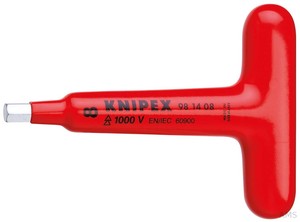 Knipex-Werk Innensechsk.-Schraubendr. mit T-Griff, 120mm 98 14 05