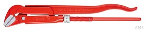 Knipex-Werk Rohrzange 45 Grad, rot, 430mm 83 20 015