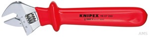 Knipex-Werk Rollgabelschlüssel verstellbar 260mm 98 07 250