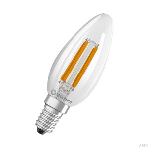 LEDVANCE LED-Kerzenlampe E14 827 LEDCLB40 2.5W827FCL