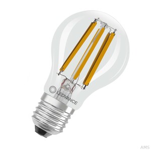 LEDVANCE LED-Lampe E27 827, dim. LEDCLA100D8.2W827FCL
