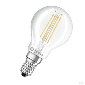 LEDVANCE Osram LED-Leuchtmittel LB22 LEDCLP40DIM 4.8W 827 FILCL E14 P