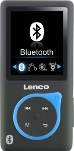 Lenco MP3-Player mit Bluetooth 8GB XEMIO-768 BLUE (4 Stück)
