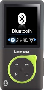Lenco MP3-Player mit Bluetooth 8GB XEMIO-768 LIME (4 Stück)
