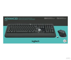 Logitech MK-540 Tastatur/Maus USB Wireless Opt.