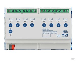 MDT technologies Schaltaktor 8-fach 8TE REG 16/20 A 230 V AC C-Last