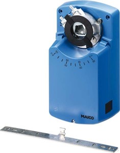 Maico MS8P Stellmotor für Kanalsysteme blau 100x180x65mm