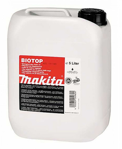 Makita Sägeketten-Öl 5 Liter, Biotop 1910U1-7 (5L) (1 Pack)