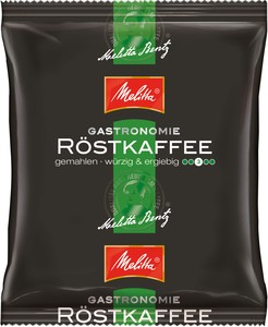 Melitta Gastronomie Röstkaffee würzig+ergiebig 603 (70gx85) (1 Pack)
