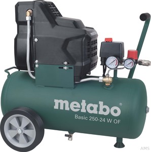 Metabo Basic250-24WOF Kompressor, ölfrei