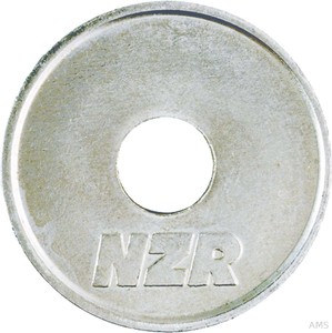 NZR S-WM VE100 - silber Sonderwertmarke (Ø innen 6,0 mm, Ø außen (100 Stück)