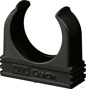 OBO Bettermann 2955 M16 schwarz Quick-Schelle M16, PP, tiefschwarz (100 Stück)