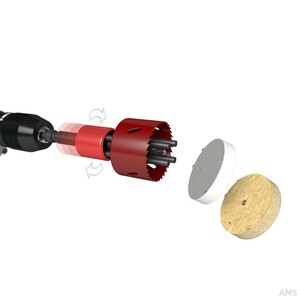 PRIMO GmbH Bohr-Fixx Set für Aufnahme von Lochsägen ab 38mm