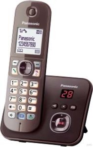 Panasonic DECT-Telefon mocca-braun KX-TG6811GA