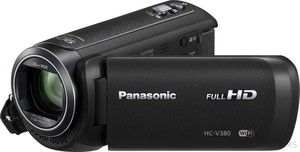 Panasonic Full HD/HD Camcorder HC-V380EG-K schwarz