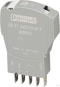 Phoenix Contact CB E1 24DC/1A NC P Elektronischer Geräteschutzschalter
