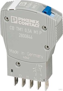 Phoenix Contact CB TM1 3A M1 P Thermomagnetischer Geräteschutzschalter