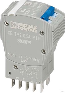 Phoenix Contact CB TM2 0.5A M1 P Thermomagnetischer Geräteschutzschalter