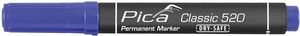 Pica-Marker Permanent Marker blau, 1-4mm 520/41 (10 Stück)