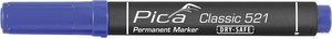 Pica-Marker Permanent Marker blau, 2-6mm 521/41 (10 Stück)