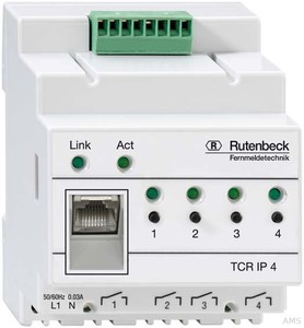 Rutenbeck TCR IP 4 Fernschaltgerät TCR IP 4