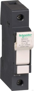 Schneider Electric DFCC1 DFCC1 Sicherungshalter, 1p, 30A, Class C (12 Stück)