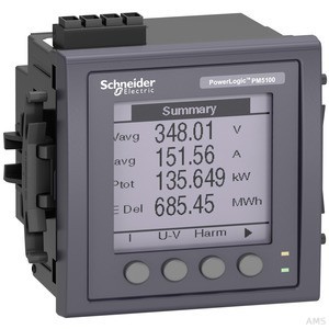 Schneider Electric METSEPM5100 PM5100-Messgerät ohne Modbus bis 15. H