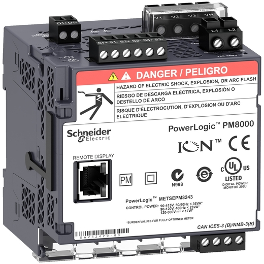 Schneider Electric Netzanalysator ION Klasse S METSEPM8213