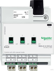 Schneider Electric Steuereinheit 0-10 V REG-K/3fach MTN646991