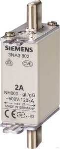 Siemens 3NA3817 NH-Sicherungseinsätze GL/GG 40A