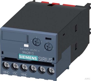 Siemens 3RA2813-1AW10 Hilfsschalter, elektron. verzögert, ansp