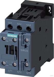 Siemens 3RT2024-1BB40 Schütz, AC-3, 5,5KW/400V, 1S+1OE