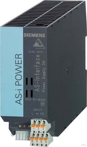 Siemens 3RX9501-1BA00 AS-I Power 3A DC24V IP20, AS-I Netzteil,