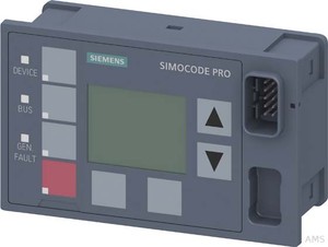 Siemens 3UF7210-1AA01-0 Bedienbaustein mit Display, für SIMOCODE