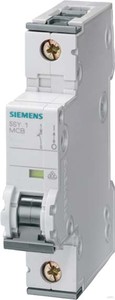 Siemens 5SY4101-7 Leitungsschutzschalter 1P C 1A T70MM