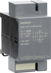 Siemens 6ED1057-4CA00-0AA0 LOGO CONTACT 24 SCHALTMODUL