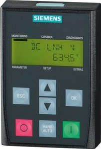 Siemens 6SL3255-0AA00-4CA1 SINAMICS G120 basic Operator Panel (BOP-