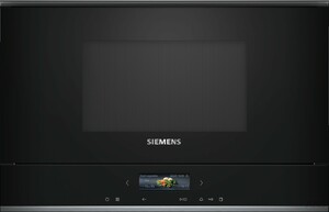 Siemens BE732L1B1 sw EB-Mikrowelle 900W 21L 38,2x59,4cm 5St Grill TFT-Displ