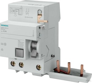 Siemens FI-Block, 3-polig Typ AC, In:63A,300mA 5SM2635-0