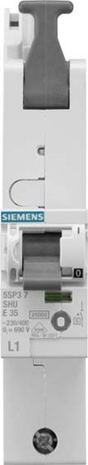 Siemens Hauptleitungsschutzschalter 5SP3735-2KK01 1polig E35A L1 230/400V