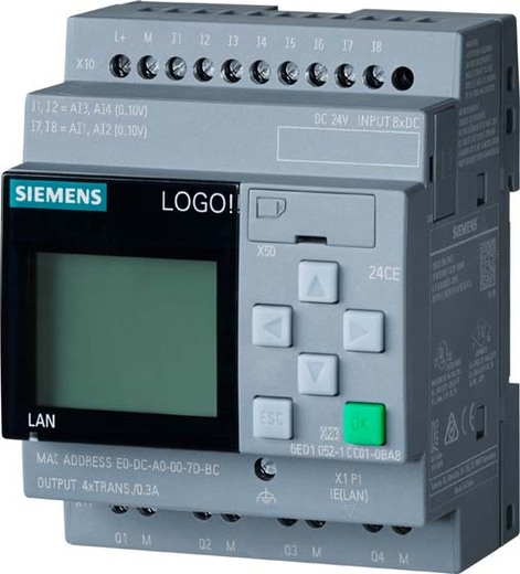 Siemens Logikmodul 6ED1052-1CC08-0BA2 LOGO! 24 CE