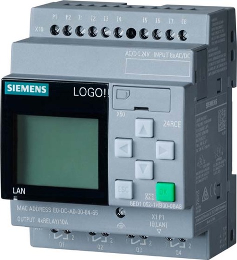 Siemens Logikmodul 6ED1052-1HB08-0BA2 LOGO! 24 RCE