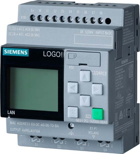 Siemens Logikmodul 6ED1052-1MD08-0BA2 LOGO! 12/24 RCE