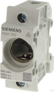 Siemens Neozed-EB-Sicherungssockel D01/16A 1-polig 5SG1302