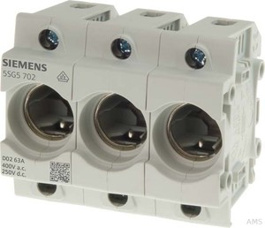 Siemens Neozed-Sicherungssockel Gr.D01, 3-polig 5SG5302