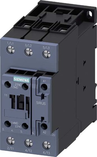 Siemens Schütz AC-3 30kW/400V 1S+1Ö AC 110V 50Hz 3p