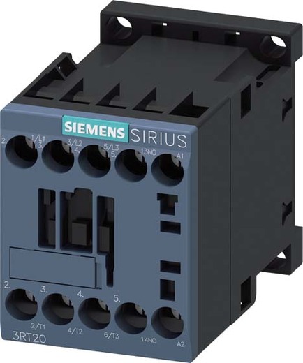 Siemens Schütz AC-3 3kW/400V 1S AC 240V 50/60Hz 3p. S00