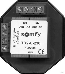 Somfy TR2-U-230 Trennrelais uP